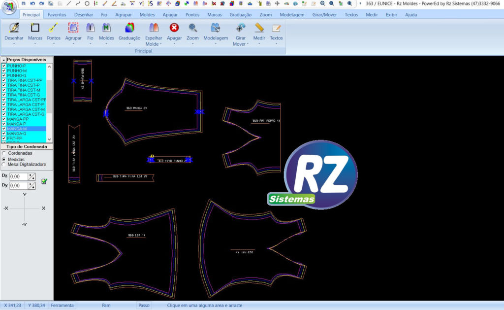 Janela Principal do Rz Moldes